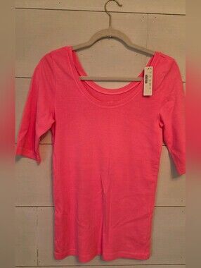 NWT JCrew Ballet Neck Tee